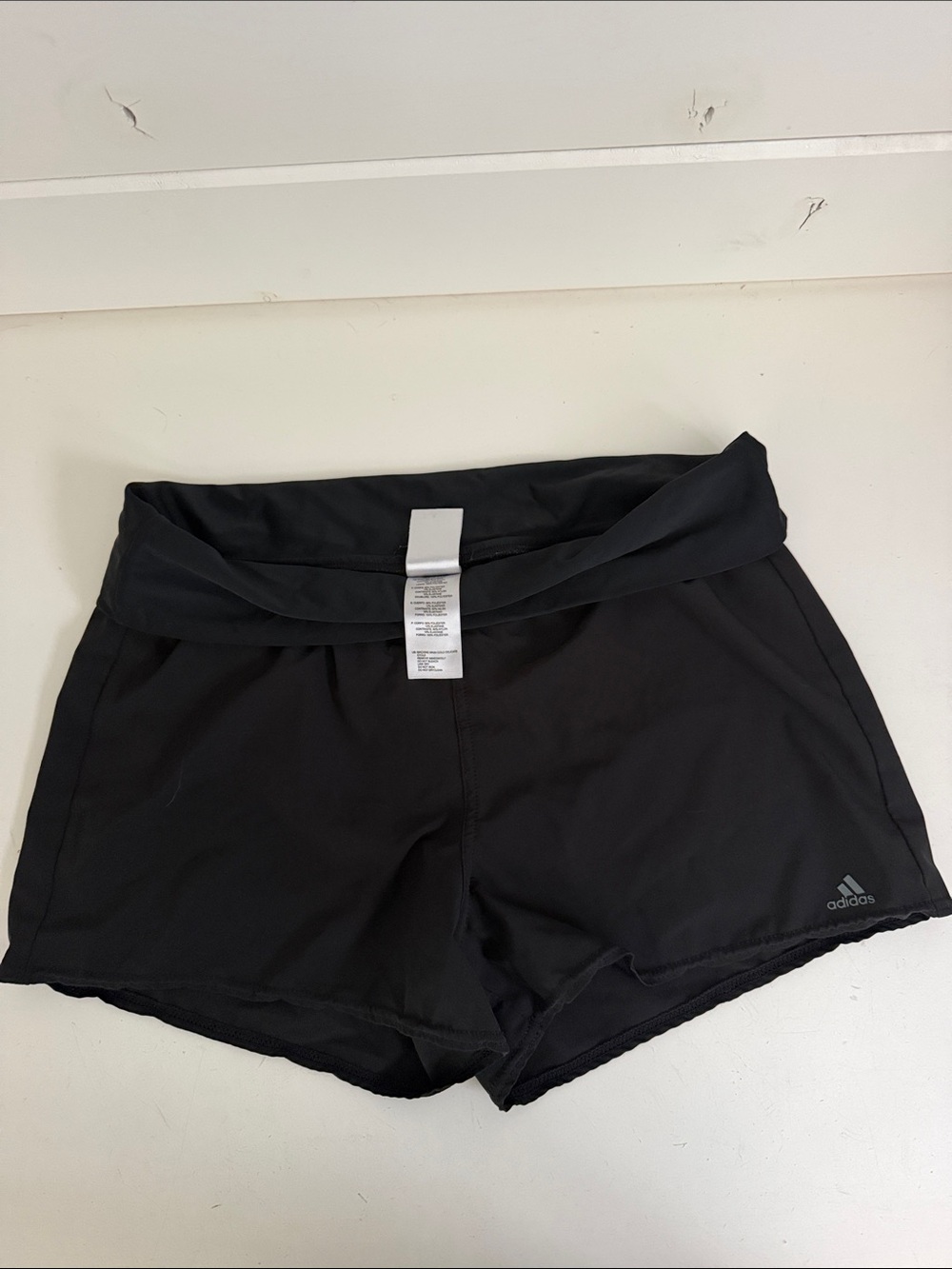 adidas Women’s Black Athletic running Shorts only worn once